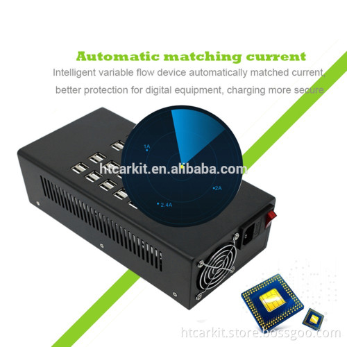 High Quality Wholesale black 48 port usb hub with switch